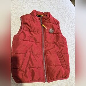 Timberland Red Puffer Vest